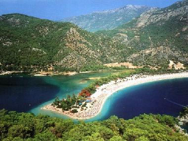 World famous Ouldeniz beach