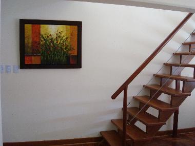 Staircase to second floor