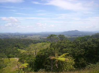 The surroundings: Milla Milla lookout