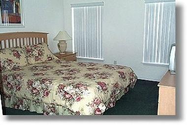 2nd bedroom has a queen bed. There is also a TV/VCR located here.