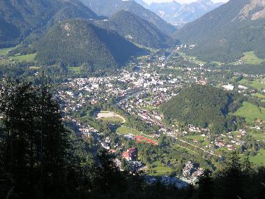 Bad Ischl from the Katrin Alm