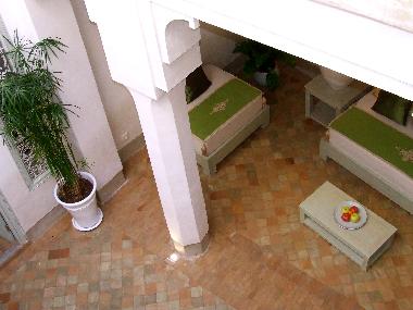 Internatl courtyard from the 1st floor