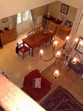 Living area - view from upstairs