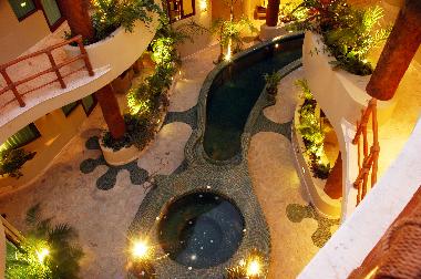 Gecko pool at Maya Villa