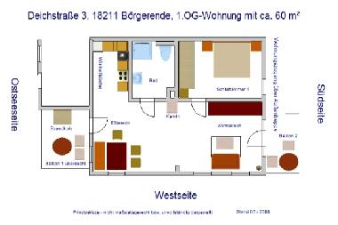 Holiday Apartment in Brgerende-Rethwisch (Mecklenburgische Ostseekste) or holiday homes and vacation rentals