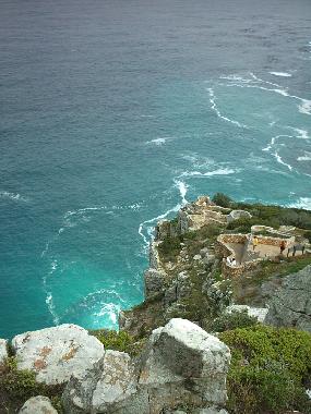 Cape Point:  Where two oceans meet