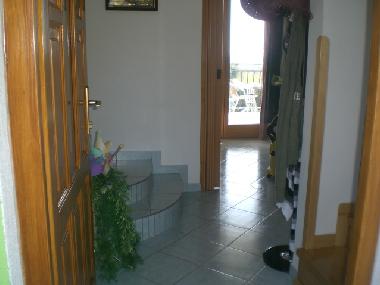 Entrance in to the house