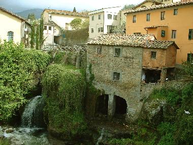 The old village water mill