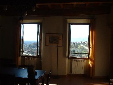 Saloon. View to the valley.