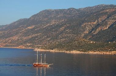 View from the pool terrace