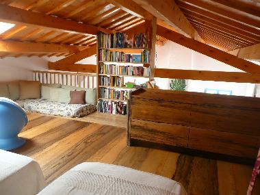 mezzanine room 2 and tv corner