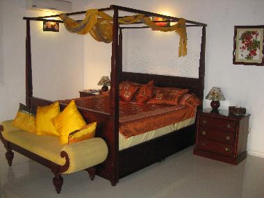 luxury suite with king bed