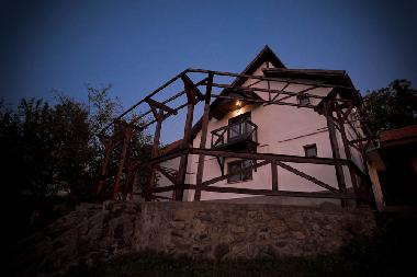 Stejar Chalet - back terrace