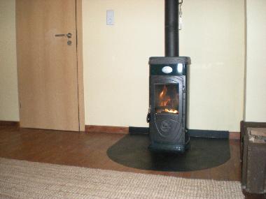 Woodburner in Lounge