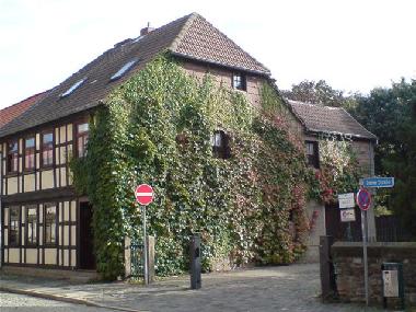Our house with the apartment on the 2nd floor