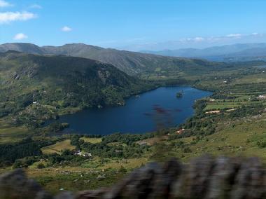 The house is top right in this picture