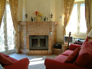 Tre Cancelle Farmhouse - The Living Room