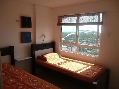 Sleeping room with 2 beds