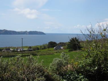 From Dunmanus bay to the Atlantic ocean...view from the garden