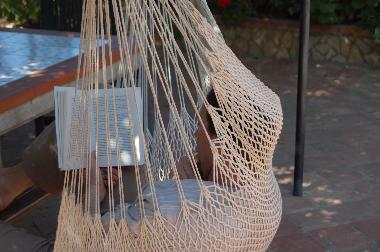 Salinelle, the place to find a Sicilian hammock and just hang out!.