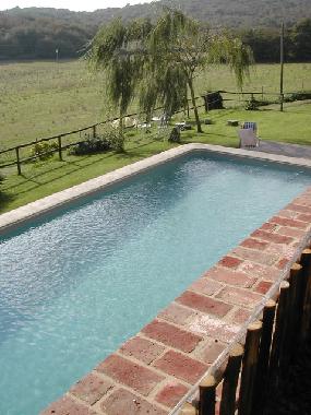 Im Liegestuhl unter dem Sonnenschirm am Pool oder im Schatten eines Walnussbaums auf der Blumenwiese