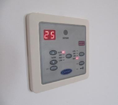 A/C with separate zones