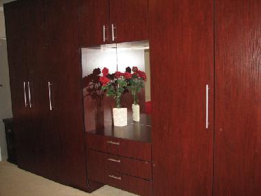 Spacious Master Bedroom has staxs of wardrobe space for your convenience.