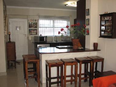 Open plan dining and kitchen - great for entertaining.