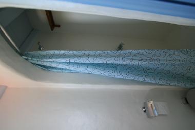 small bathroom upstairs