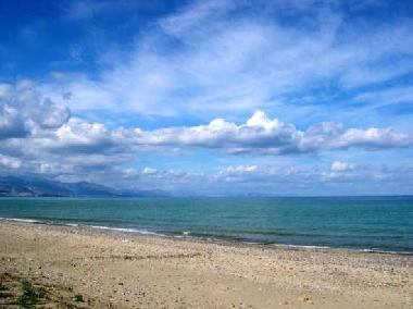 Campofelice R beach in winter
