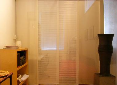 apt 1/2nd sleeping area w/dividers closed