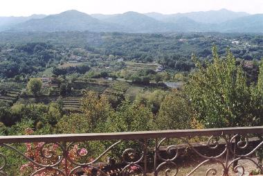 Panoramic view from the terrace