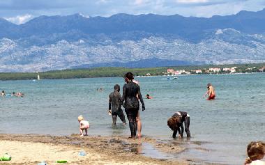 sandy beach with medicinal properties