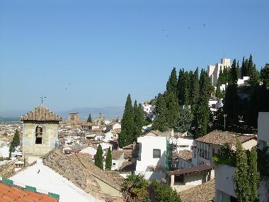 vista desde la terraza hacia el oeste