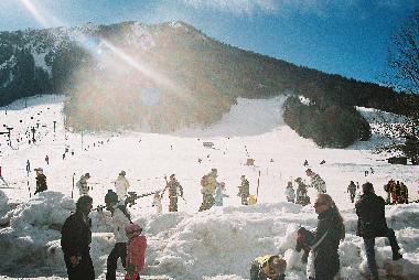 ski slope winter