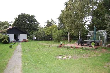 Garden and the house