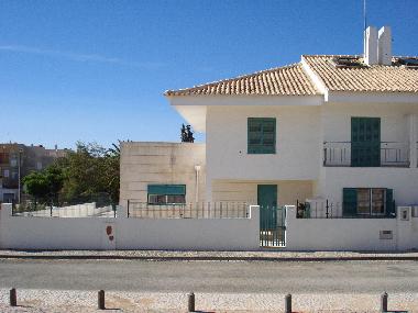 front of the house