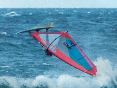 Windsurfing at "havstokken" - famous surf spot
