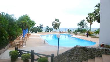 Swimming Pool in front of the Beach