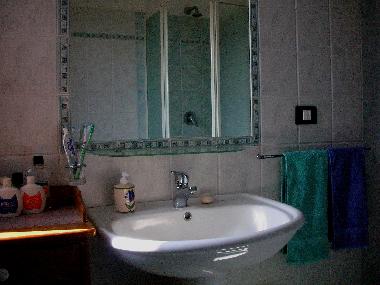 First Bathroom & Shower View