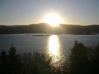 Sunrise from the terraces