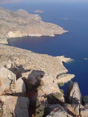 View of South coast from Kefali