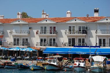 Part of the small boat harbour
