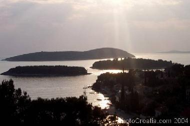 Areal view- village Maslinica