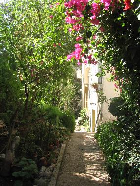 Entrance to the house