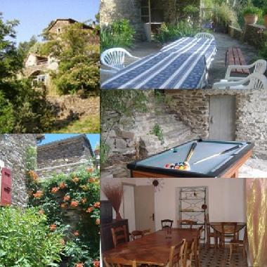 Holiday House in le chambon (Gard) or holiday homes and vacation rentals