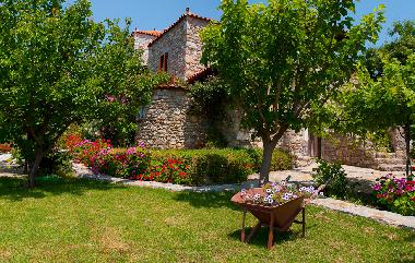 Partial view of the garden