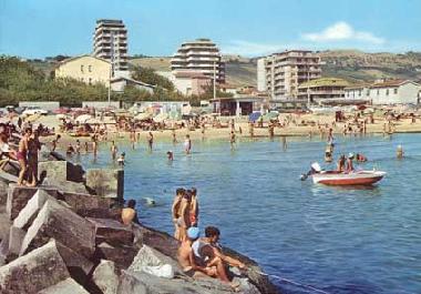 Beach of Roseto degli Abruzzi