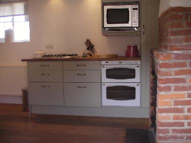 Kitchen in barn