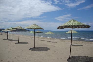 Pamucak Beach 8 km away